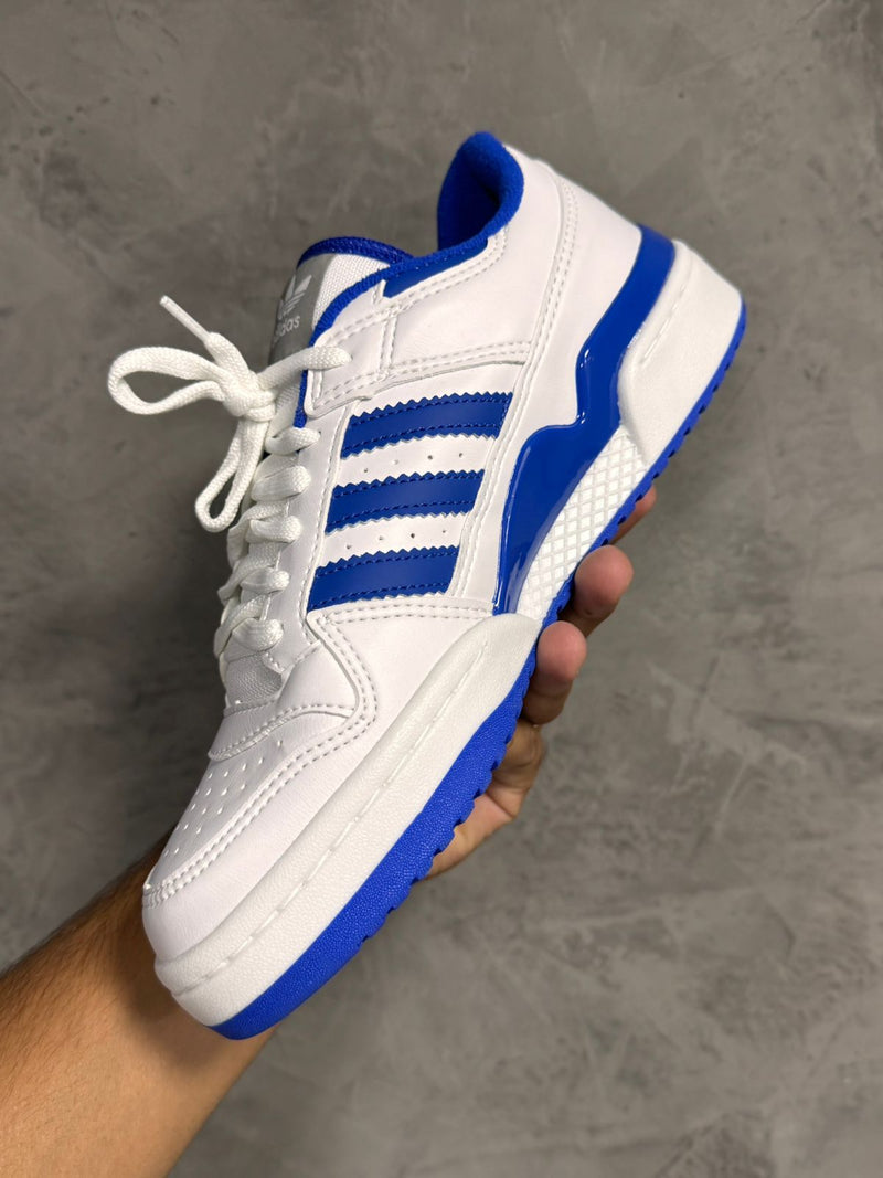 ADDS Forum Low 84 ADV - Branco/Azul Royal