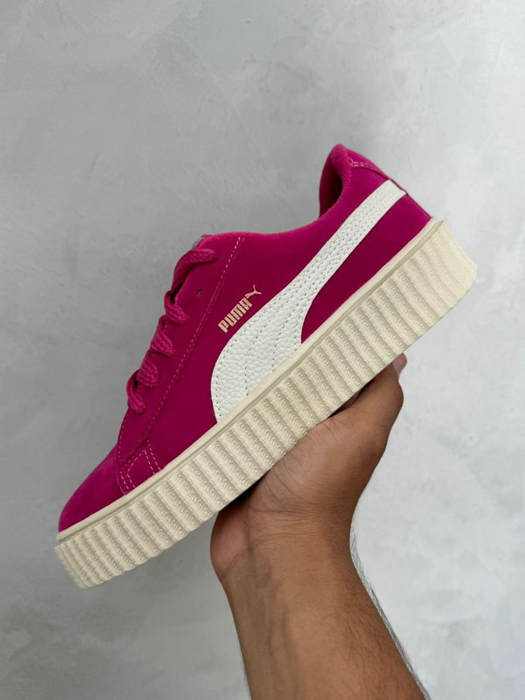 Puma Suede Plataforma - Rosa Choque